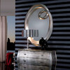 Миниатюра фото зеркало 30-6910 schuller серебристое | 220svet.ru