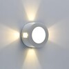 Миниатюра фото уличный настенный светодиодный светильник de markt меркурий 807022801 | 220svet.ru