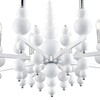Миниатюра фото подвесная люстра lumion nana 8260/8 белый | 220svet.ru