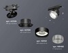 Миниатюра фото комплект трекового светильника ambrella light track system xt (a2526, a2106, c8102, n8480) xt8102040 | 220svet.ru