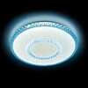 Миниатюра фото потолочный светодиодный светильник ambrella light orbital crystal f99 bl 96w d500 | 220svet.ru