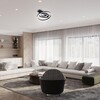 Миниатюра фото потолочный светодиодный светильник escada enke 10266/3led | 220svet.ru