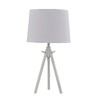 Миниатюра фото настольная лампа ideal lux york tl1 bianco | 220svet.ru
