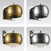 Миниатюра фото бра zumaline vista w0076-01b-b5gr | 220svet.ru