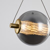 Миниатюра фото подвесной светодиодный светильник delight collection md23030090-1d brass | 220svet.ru
