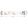 Миниатюра фото лента swg 4,8w/m 60led/m 3528smd холодный белый 5m 006315 | 220svet.ru