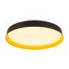 Миниатюра фото настенно-потолочный светильник sonex tuna yellow 7711/dl белый | 220svet.ru