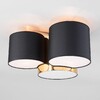 Миниатюра фото потолочный светильник tk lighting 3445 black/gold | 220svet.ru