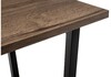 Миниатюра фото стол деревянный эльпатия 150 дуб велингтон / черный матовый | 220svet.ru