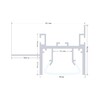 Миниатюра фото профиль для натяжного потолка apeyron 08-55 | 220svet.ru