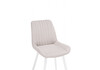 Миниатюра фото стул на металлокаркасе крутящийся woodville седа к молочный / белый 584140 | 220svet.ru