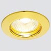 Миниатюра фото встраиваемый светильник ambrella light classic 863a gd | 220svet.ru