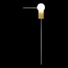 Миниатюра фото настенный светодиодный светильник loft it meridian 10132/c gold | 220svet.ru