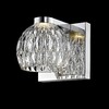 Миниатюра фото бра zumaline aurelia w0404-01a-b5ac | 220svet.ru
