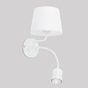 Миниатюра фото настенный светильник tk lighting 2535 maja white | 220svet.ru