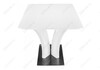 Миниатюра фото стол стеклянный horns 140 super white | 220svet.ru