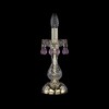 Миниатюра фото настольная лампа bohemia ivele 1410l/1-27 g v7010 | 220svet.ru
