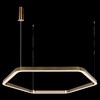Миниатюра фото подвесной светодиодный светильник loft it titanium 10243xl gold | 220svet.ru