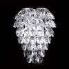 Миниатюра фото настенный светильник crystal lux charme ap2+2 led chrome/transparent | 220svet.ru