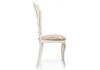 Миниатюра фото стул деревянный bronte молочный с патиной | 220svet.ru
