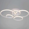 Миниатюра фото светильник потолочный reluce 06333-0.3-5+5a wh (rgb) | 220svet.ru