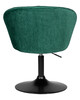 Миниатюра фото кресло дизайнерское dobrin edison black lm-8600_blackbase-11757 зеленый | 220svet.ru