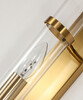 Миниатюра фото настенный светильник 88042w brass delight collection | 220svet.ru