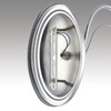 Миниатюра фото бра lumion incanto 8034/1w хром | 220svet.ru