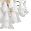 Миниатюра фото подвесная люстра lumion plume 8385/9 золотой | 220svet.ru