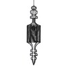 Миниатюра фото подвесной светильник crystal lux prima sp1 b black-silver/black | 220svet.ru