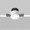 Миниатюра фото встраиваемый светодиодный светильник maytoni round dl058-7w4k-trs-w | 220svet.ru