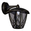 Миниатюра фото уличный настенный светильник reluce 08302-9.2-001sj top mount bkg | 220svet.ru