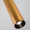 Миниатюра фото подвесной светодиодный светильник eurosvet single 50161/1 led золото | 220svet.ru