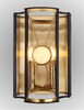 Миниатюра фото настенный светильник crystal lux tandem ap2 gold | 220svet.ru