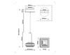 Миниатюра фото подвесной светодиодный светильник ambrella light high light lh31003 | 220svet.ru
