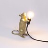 Миниатюра фото настольная лампа mouse lamp gold step | 220svet.ru