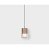 Миниатюра фото подвесной светодиодный светильник italline it014-0203 rose gold | 220svet.ru