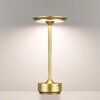 Миниатюра фото настольная светодиодная лампа odeon light tet-a-tet 5033/6tl матовый золотой | 220svet.ru