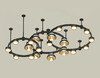 Миниатюра фото потолочный светильник на штанге ambrella light diy spot techno ring xr92222001 | 220svet.ru