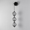 Миниатюра фото настенный светильник delight collection ob2437 pearl black/smoke | 220svet.ru