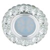 Миниатюра фото встраиваемый светильник fametto luciole dls-l129 gu5.3 chrome/clear | 220svet.ru