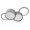 Миниатюра фото потолочный светодиодный светильник loft it 10317/4 grey | 220svet.ru