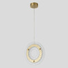 Миниатюра фото подвесной светильник crystal lux diego sp25w led brass | 220svet.ru