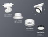 Миниатюра фото комплект трекового светильника ambrella light track system xt (a2524, a2105, c8101, n8113) xt8101002 | 220svet.ru