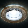 Миниатюра фото встраиваемый светодиодный светильник ambrella light led s290 bk | 220svet.ru