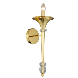 фото Бра Crystal Lux Miracle AP1 Gold 220svet