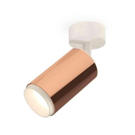 фото Комплект накладного светильника Ambrella light Techno Spot XM6326002 PPG/SWH золото розовое полированное/белый песок (A2202, C6326, N6120) 220svet