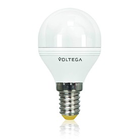 фото Лампа светодиодная Voltega E14 5.5W 2800К матовая VG2-G2E14warm5W 8341 220svet