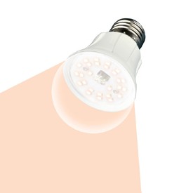 фото Лампа светодиодная для растений (UL-00001820) Uniel E27 10W прозрачная LED-A60-10W/SPFR/E27/CL PLP01WH 220svet