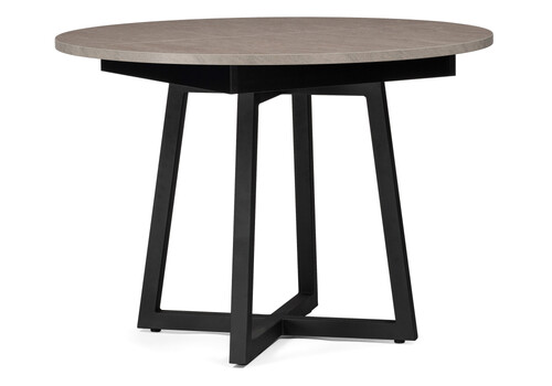 фото стол деревянный woodville регна черный / бежевый 504218 | 220svet.ru